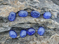 Erzengel Engelsymbole Set Blau